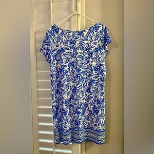 Lilly Pulitizer Marlowe dress XL “On a Roll” lobster print